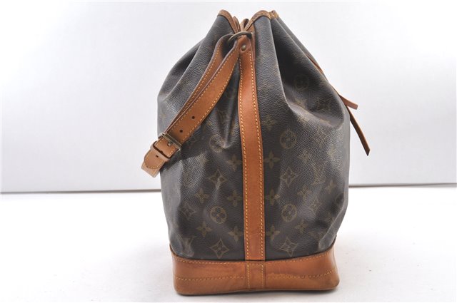 Authentic Louis Vuitton Monogram Noe Shoulder Drawstring Bag M42224 LV 2966F