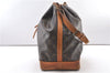 Authentic Louis Vuitton Monogram Noe Shoulder Drawstring Bag M42224 LV 2966F