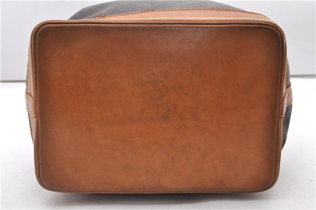 Authentic Louis Vuitton Monogram Noe Shoulder Drawstring Bag M42224 LV 2966F