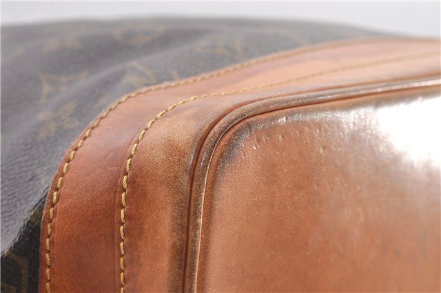 Authentic Louis Vuitton Monogram Noe Shoulder Drawstring Bag M42224 LV 2966F