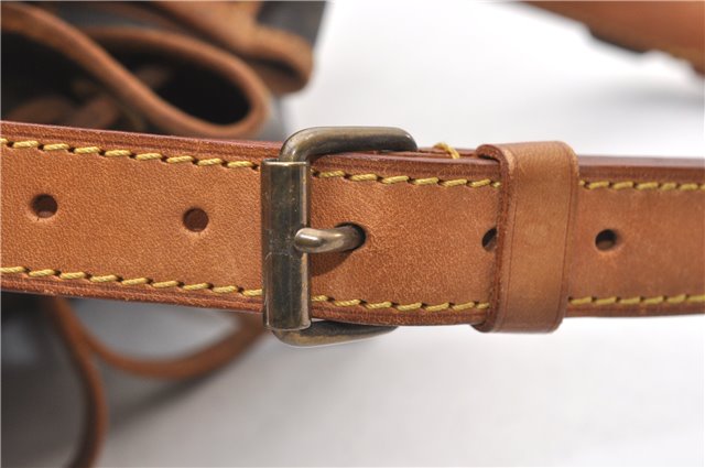 Authentic Louis Vuitton Monogram Noe Shoulder Drawstring Bag M42224 LV 2966F