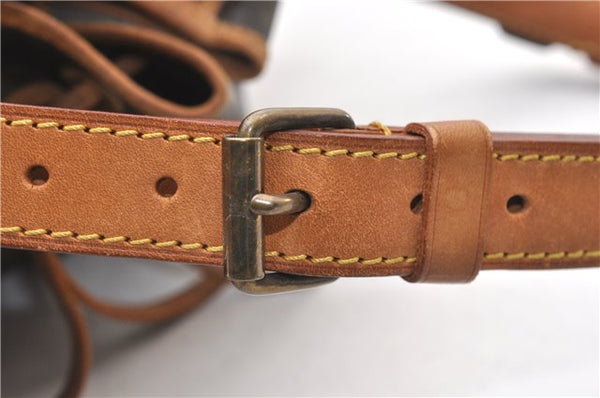 Authentic Louis Vuitton Monogram Noe Shoulder Drawstring Bag M42224 LV 2966F