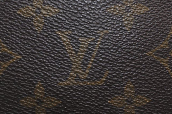 Authentic Louis Vuitton Monogram Noe Shoulder Drawstring Bag M42224 LV 2966F