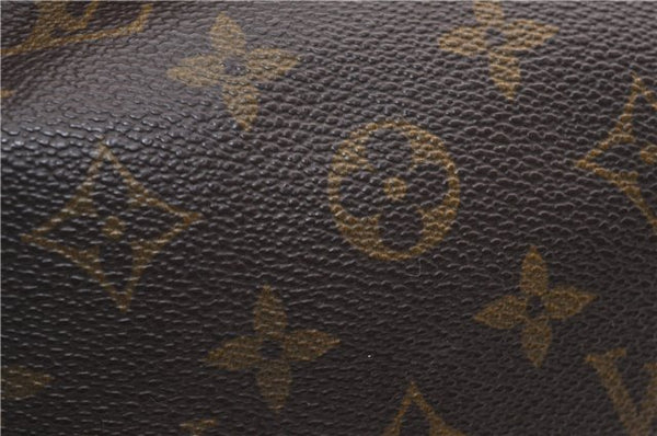 Authentic Louis Vuitton Monogram Noe Shoulder Drawstring Bag M42224 LV 2966F