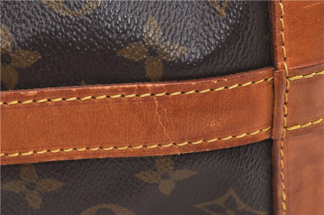 Authentic Louis Vuitton Monogram Noe Shoulder Drawstring Bag M42224 LV 2966F