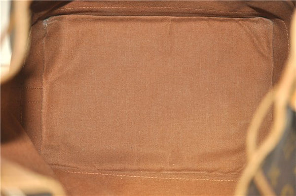 Authentic Louis Vuitton Monogram Noe Shoulder Drawstring Bag M42224 LV 2966F