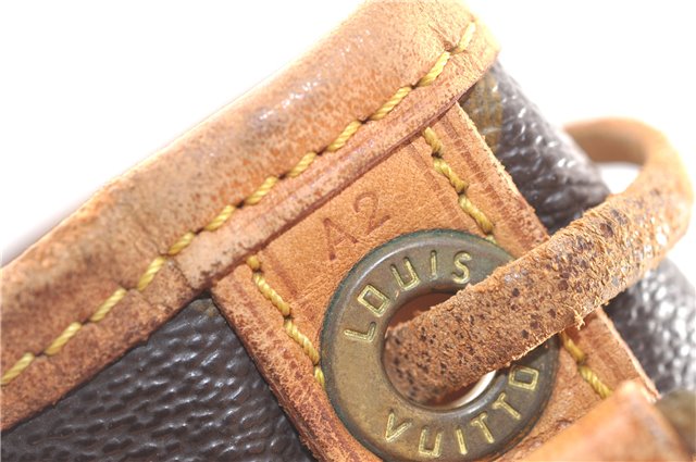 Authentic Louis Vuitton Monogram Noe Shoulder Drawstring Bag M42224 LV 2966F