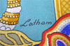 Authentic HERMES Carre 90 Scarf "India" Silk Green 2968D