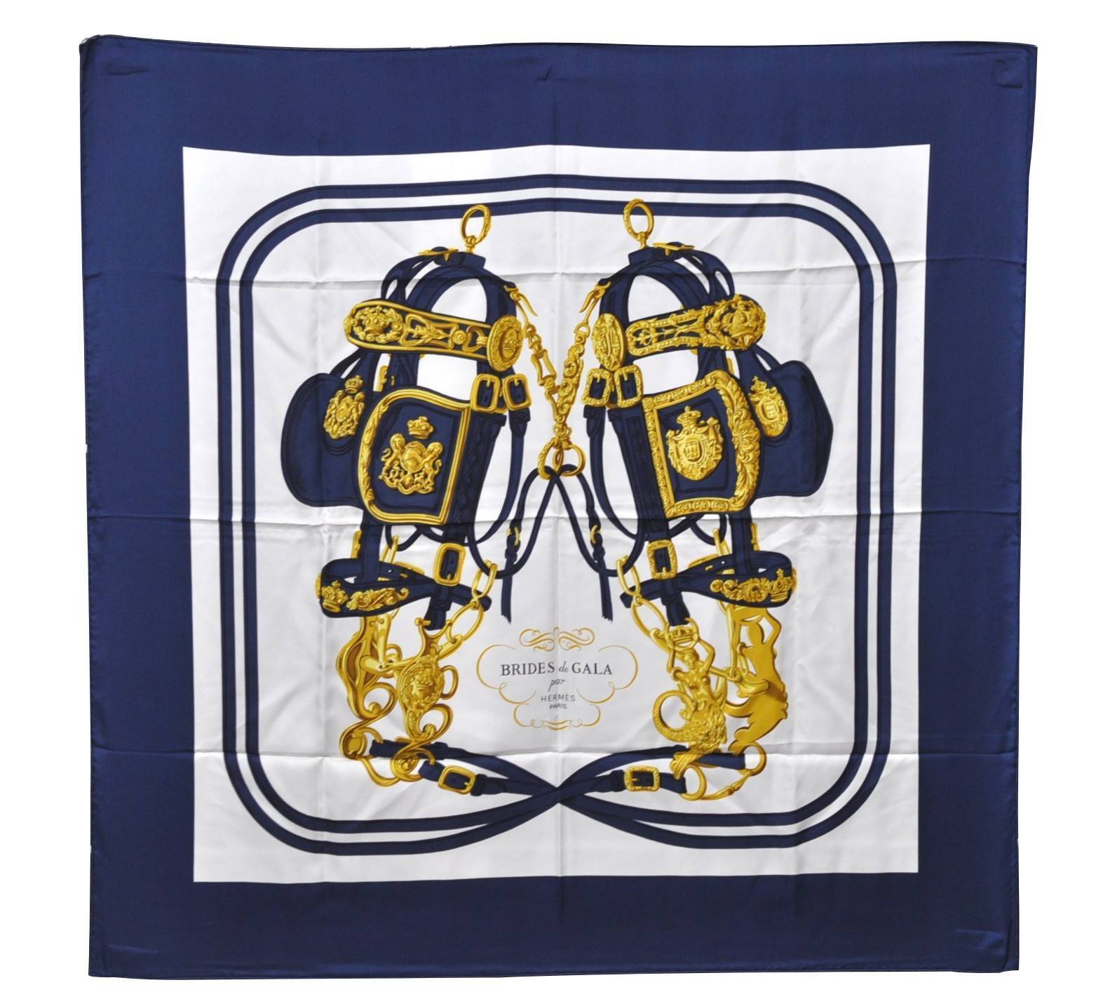Authentic HERMES Carre 90 Scarf 
