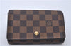 Authentic Louis Vuitton Damier Porte Monnaie Billets Tresor N61730 Wallet 2969F