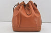 Authentic Louis Vuitton Epi Noe Shoulder Drawstring Bag Brown M44008 Junk 2969I