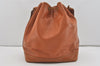 Authentic Louis Vuitton Epi Noe Shoulder Drawstring Bag Brown M44008 Junk 2969I