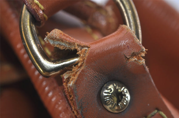 Authentic Louis Vuitton Epi Noe Shoulder Drawstring Bag Brown M44008 Junk 2969I
