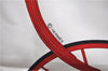 Authentic HERMES Carre 90 Scarf "SPRINGS" Silk White Red 2970D