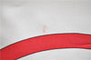 Authentic HERMES Carre 90 Scarf "SPRINGS" Silk White Red 2970D