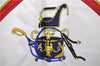 Authentic HERMES Carre 90 Scarf "SPRINGS" Silk White Red 2970D
