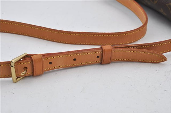 Authentic Louis Vuitton Monogram Saint Cloud GM M51242 Shoulder Cross Bag 2970E