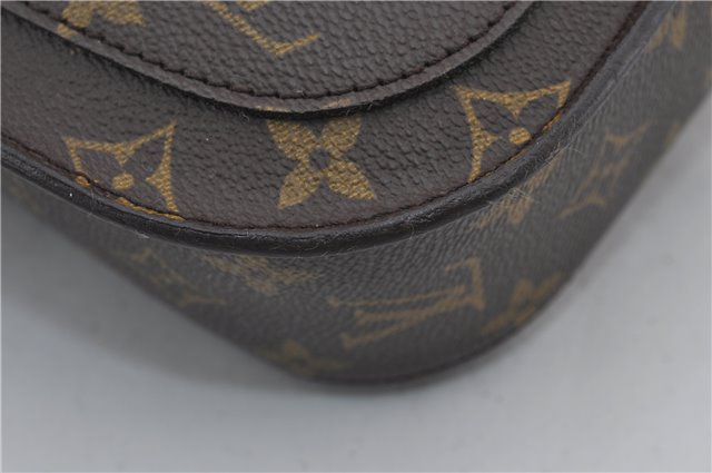 Authentic Louis Vuitton Monogram Saint Cloud GM M51242 Shoulder Cross Bag 2970E