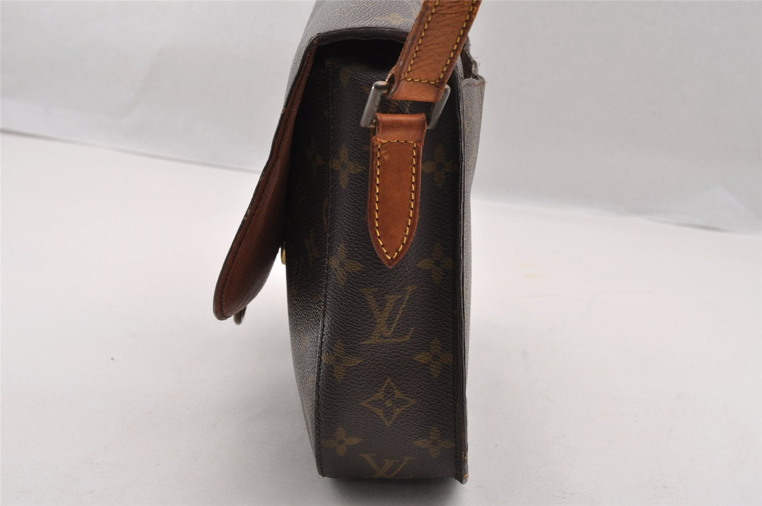 Authentic Louis Vuitton Monogram Saint Cloud GM M51242 Shoulder Bag Junk 2970I