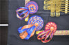 Authentic HERMES Carre 90 Scarf "LES RUBANS DU CHEVAL" Silk Black 2971D