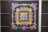 Authentic HERMES Carre 90 Scarf "LES RUBANS DU CHEVAL" Silk Black 2971D