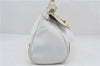 Authentic FENDI Vintage Shoulder Hand Bag Leather White 2971E