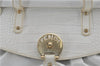 Authentic FENDI Vintage Shoulder Hand Bag Leather White 2971E