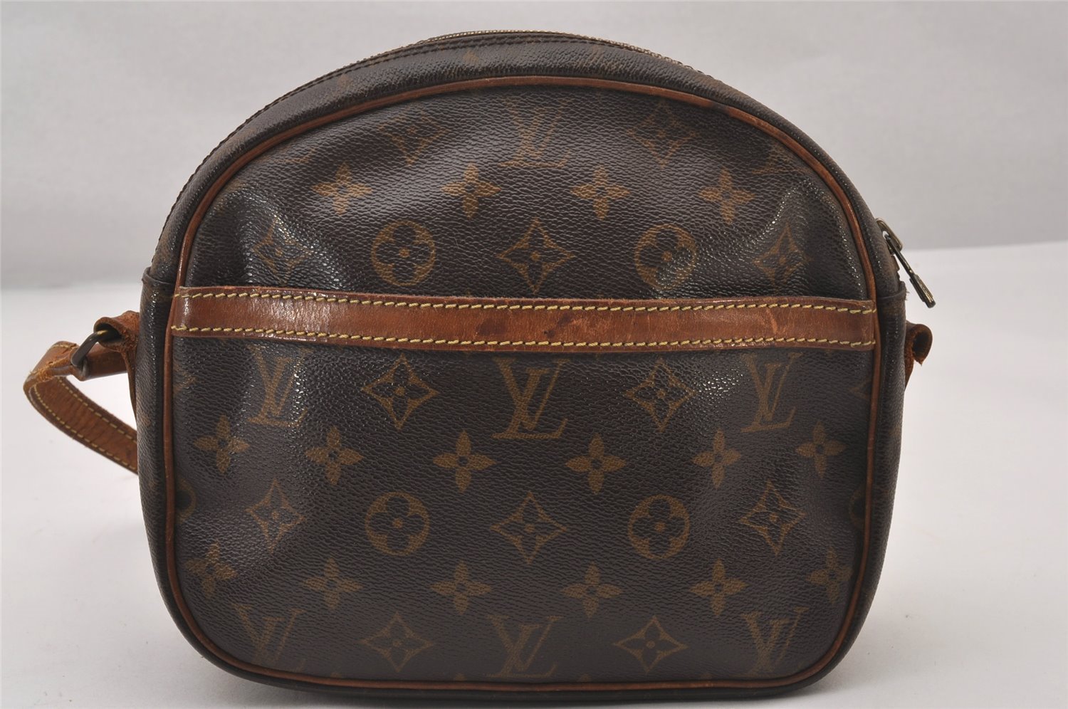 Authentic Louis Vuitton Monogram Senlis Shoulder Cross Bag M51222 Junk 2971I