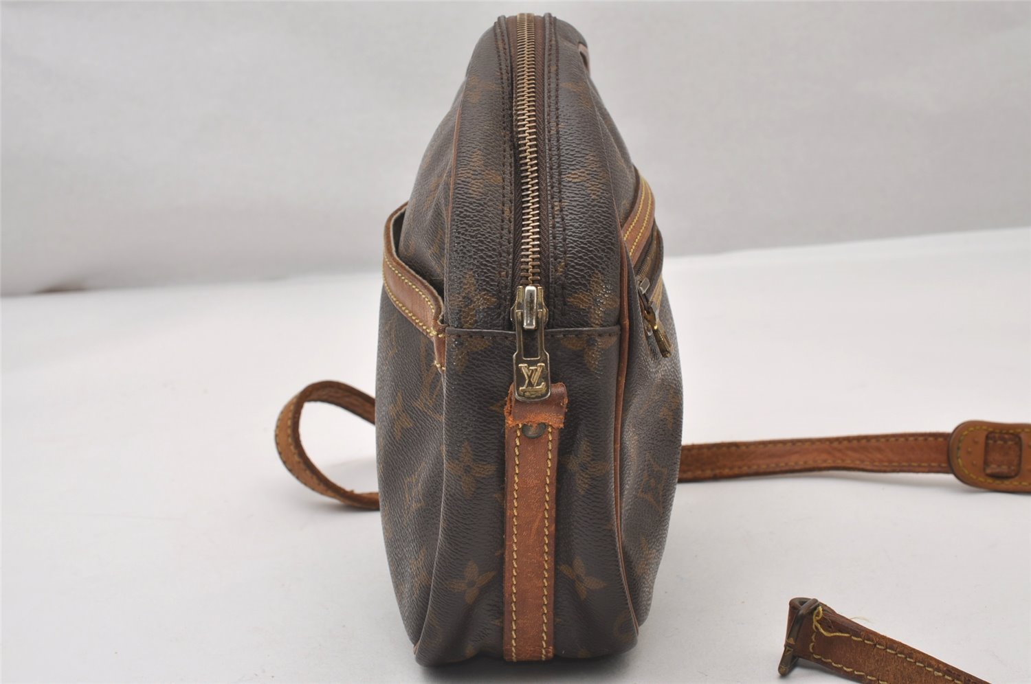 Authentic Louis Vuitton Monogram Senlis Shoulder Cross Bag M51222 Junk 2971I