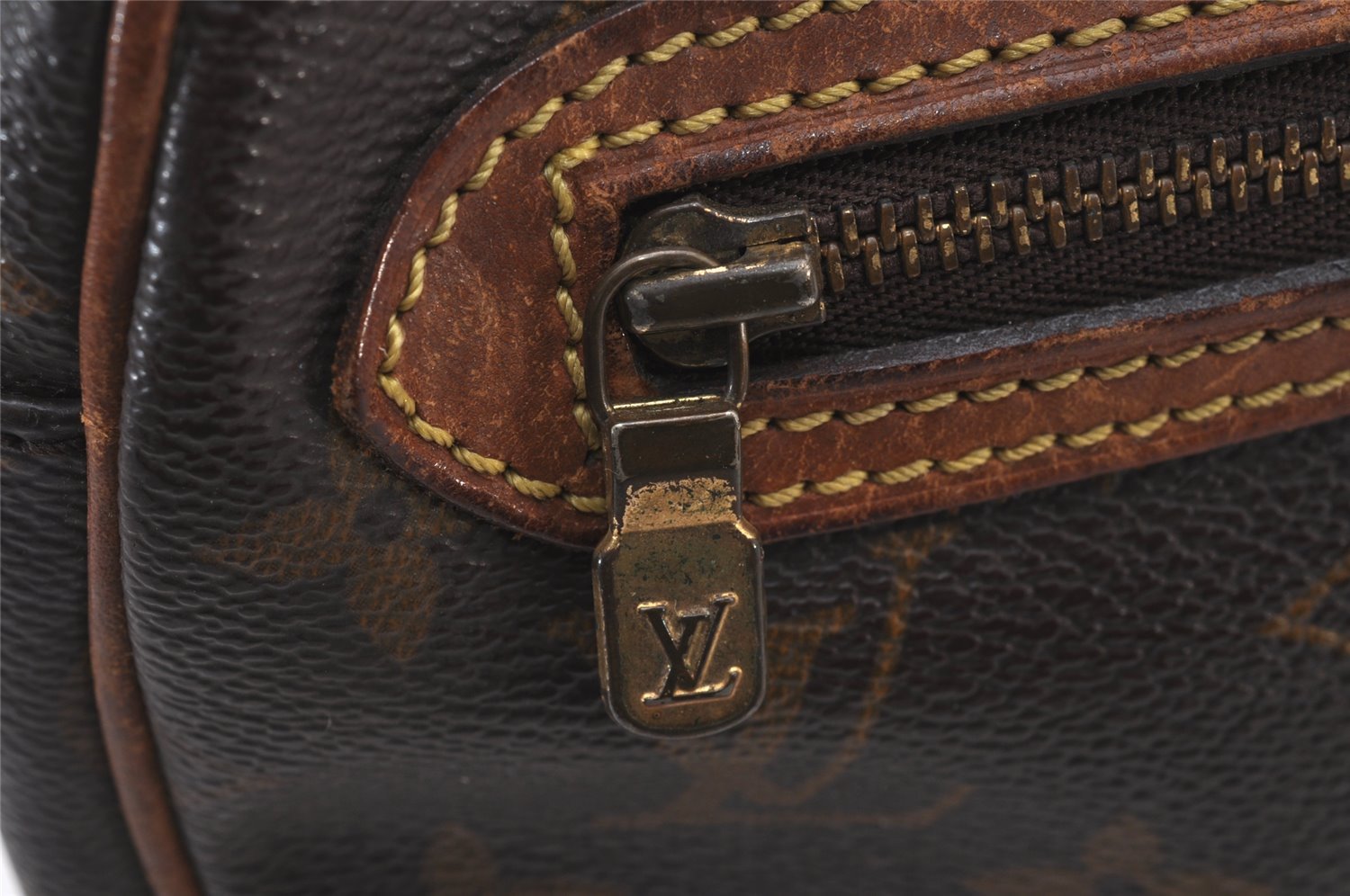 Authentic Louis Vuitton Monogram Senlis Shoulder Cross Bag M51222 Junk 2971I