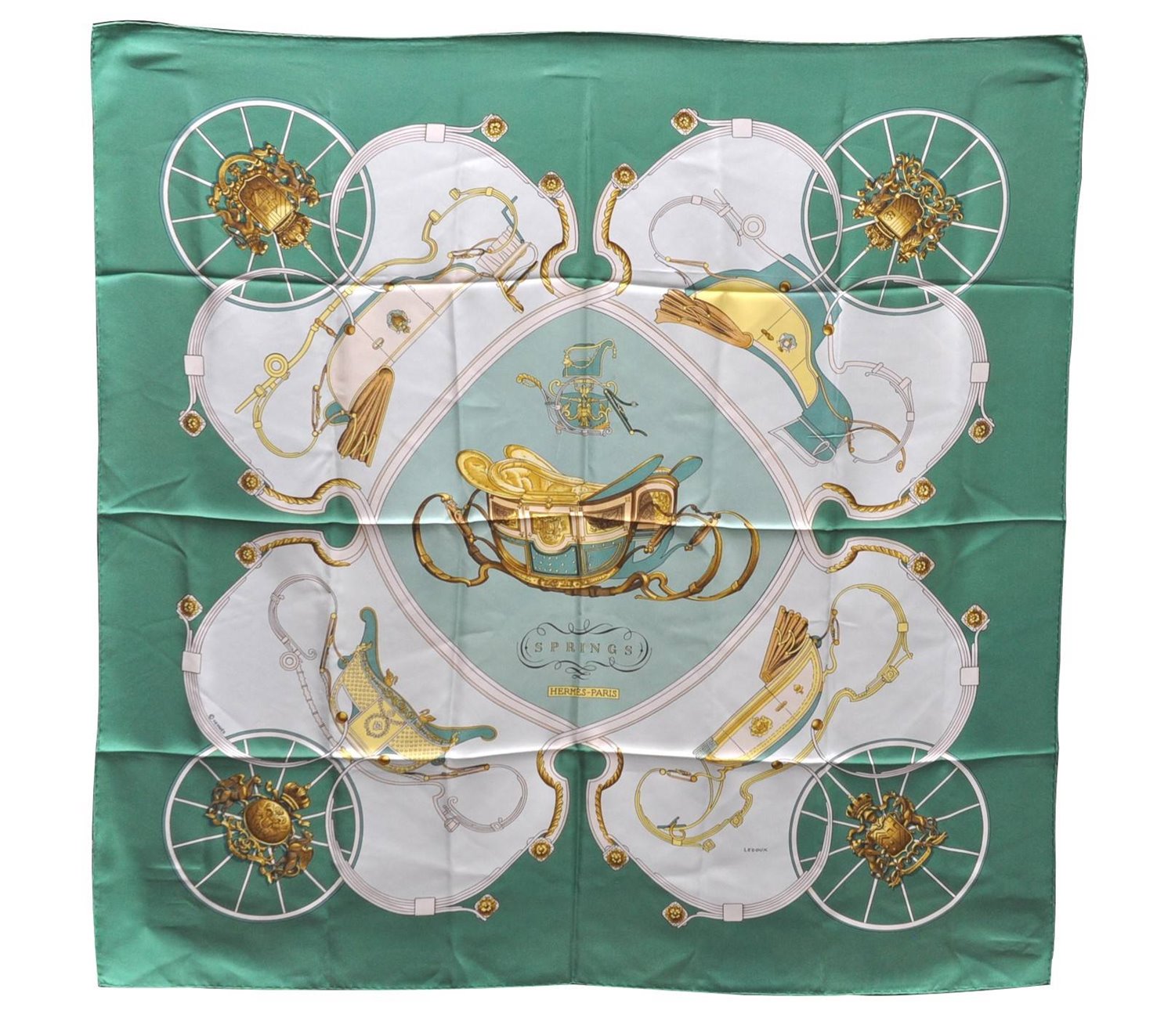 Authentic HERMES Carre 90 Scarf 