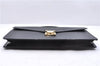 Authentic Louis Vuitton Epi Porte Documents Bandouliere Briefcase Black 2972E