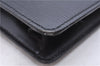 Authentic Louis Vuitton Epi Porte Documents Bandouliere Briefcase Black 2972E