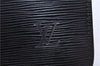 Authentic Louis Vuitton Epi Porte Documents Bandouliere Briefcase Black 2972E