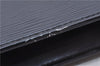 Authentic Louis Vuitton Epi Porte Documents Bandouliere Briefcase Black 2972E