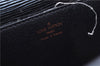 Authentic Louis Vuitton Epi Porte Documents Bandouliere Briefcase Black 2972E