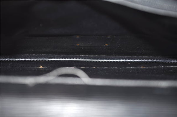 Authentic Louis Vuitton Epi Porte Documents Bandouliere Briefcase Black 2972E