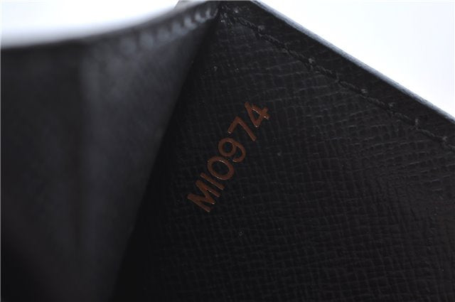 Authentic Louis Vuitton Epi Porte Documents Bandouliere Briefcase Black 2972E