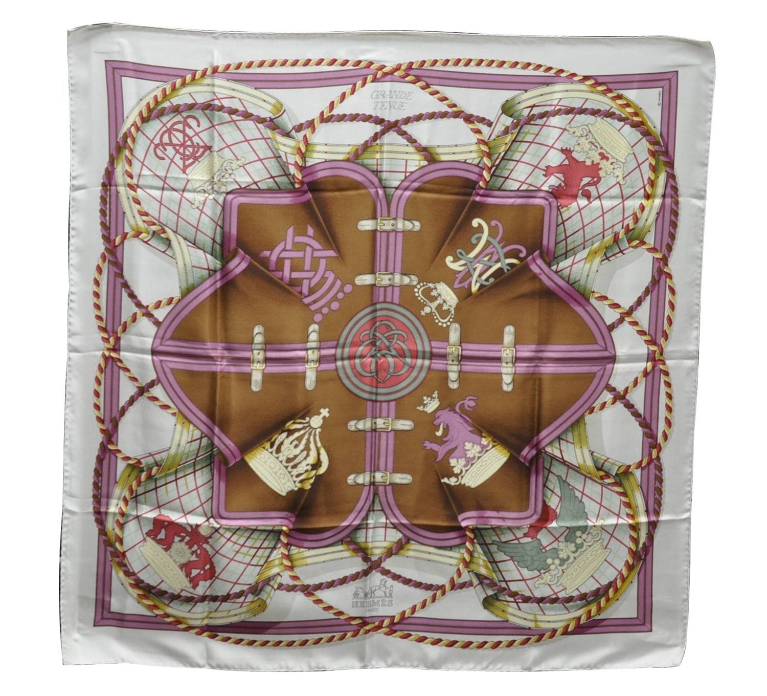 Authentic HERMES Carre 90 Scarf 