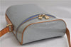 Authentic Louis Vuitton Vernis Sullivan Vertical Shoulder Cross Bag Blue 2973E