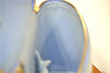 Authentic Louis Vuitton Vernis Sullivan Vertical Shoulder Cross Bag Blue 2973E