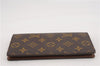 Authentic Louis Vuitton Monogram Portefeuille Brazza M66540 Purse Wallet 2973F