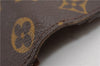 Authentic Louis Vuitton Monogram Portefeuille Brazza M66540 Purse Wallet 2973F