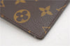 Authentic Louis Vuitton Monogram Portefeuille Brazza M66540 Purse Wallet 2973F