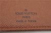 Authentic Louis Vuitton Monogram Portefeuille Brazza M66540 Purse Wallet 2973F