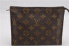 Authentic Louis Vuitton Monogram Poche Toilette 19 M47544 Cosmetics Pouch 2974F