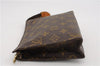Authentic Louis Vuitton Monogram Poche Toilette 19 M47544 Cosmetics Pouch 2974F