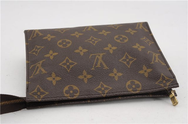 Authentic Louis Vuitton Monogram Poche Toilette 19 M47544 Cosmetics Pouch 2974F