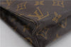 Authentic Louis Vuitton Monogram Poche Toilette 19 M47544 Cosmetics Pouch 2974F