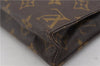 Authentic Louis Vuitton Monogram Poche Toilette 19 M47544 Cosmetics Pouch 2974F